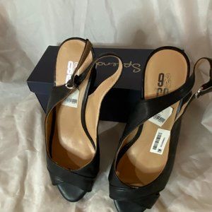 9 & Co. Wedge Black Size 9.5-